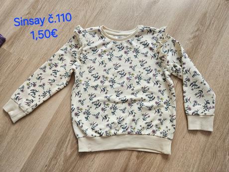 Mikina s volánikmi, sinsay,110