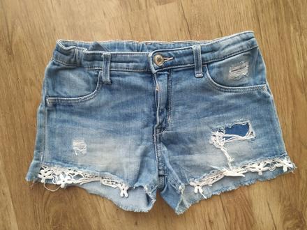 Dievčenské kraťasy, h&m,146