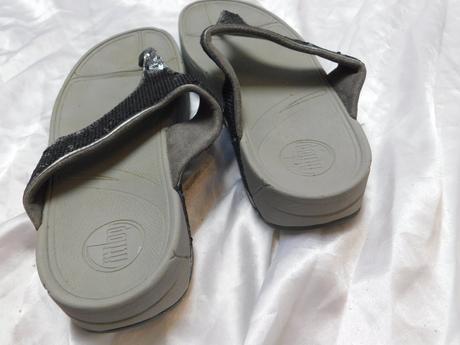 Fitflop luxusne flitrovane žabky, 41