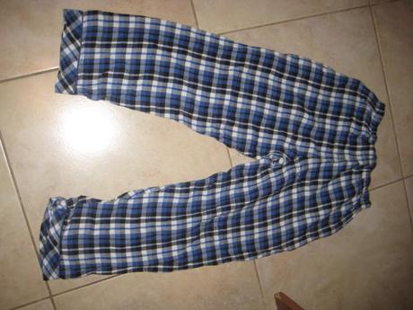 Pyžamové nohavice flanelové, c&a,128