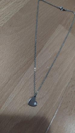 Náhrdelník srdiečko chir. oceľ, 