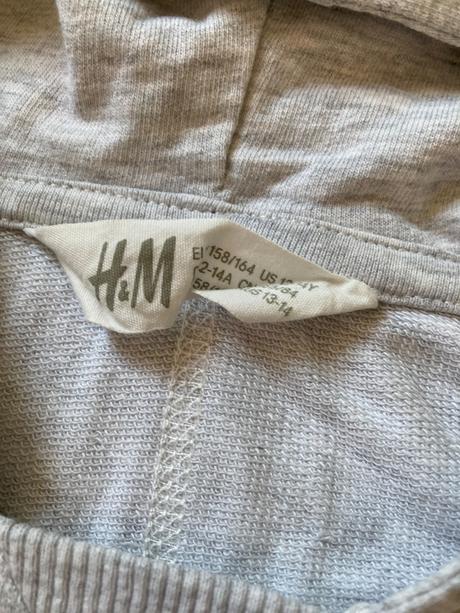 Sportovy crop top/mikina s kapucnou h&m, h&m,s
