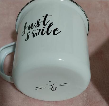 Plechový smaltovaný hrnček., 