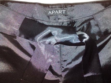 Luxusné saténové nohavice apart, 34