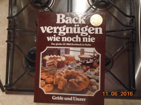 Nemecká kuchárska kniha backvergnugen wie noch nie, 