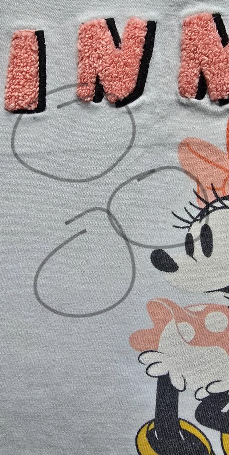 Tričko a leginy, disney,80