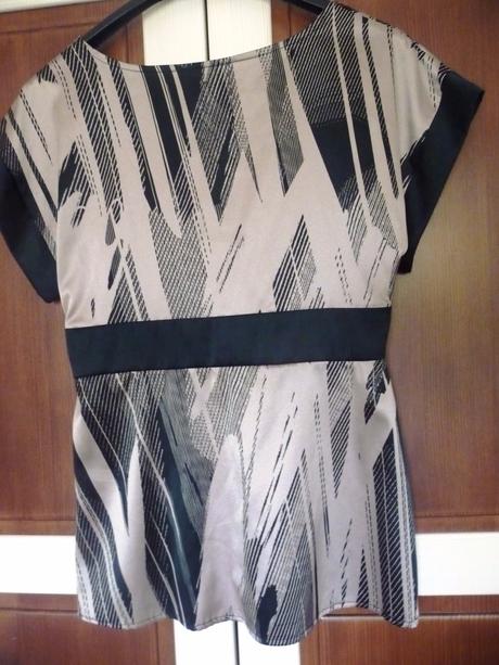 Saténový top, mango,s