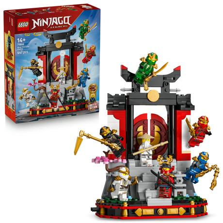 Lego ninjago "výstavka nindžov, 15 rokov ninjago",