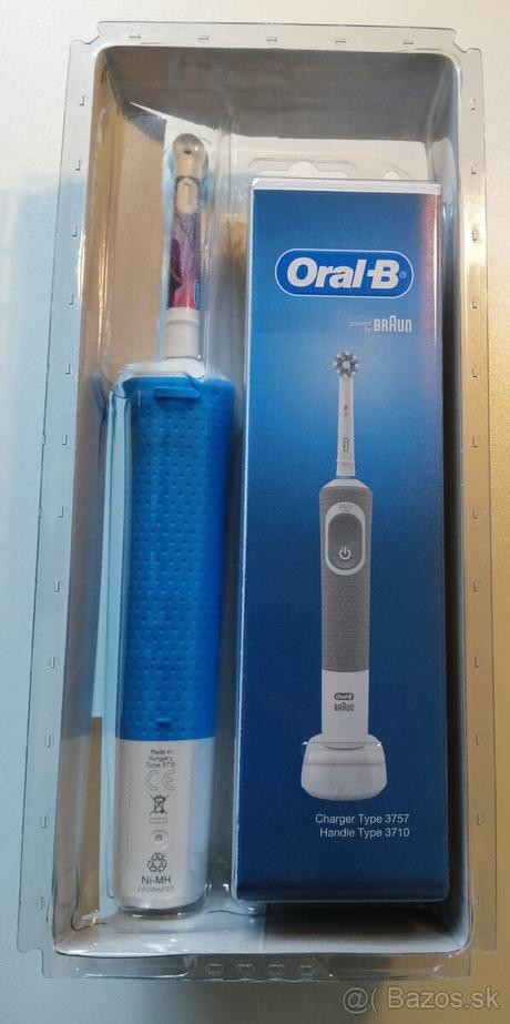 Elektrická zubná kefka frozen oral b, 