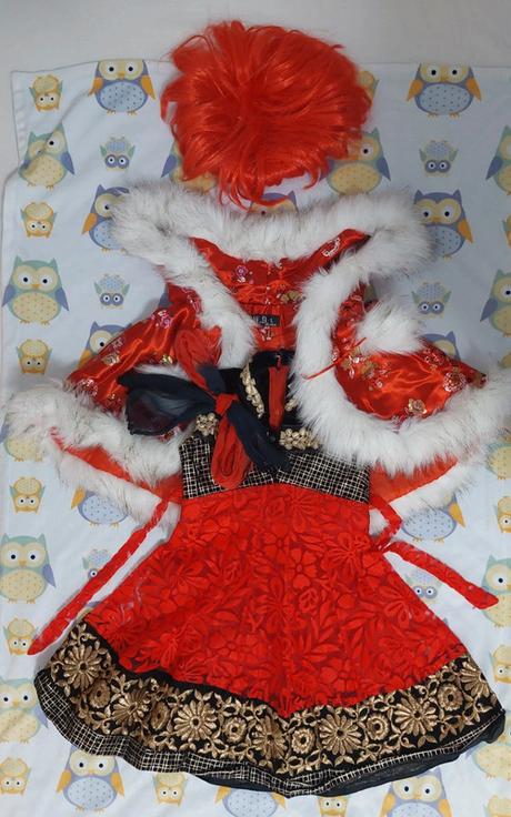 Japonka karnevalový komplet veľ.110/116, 