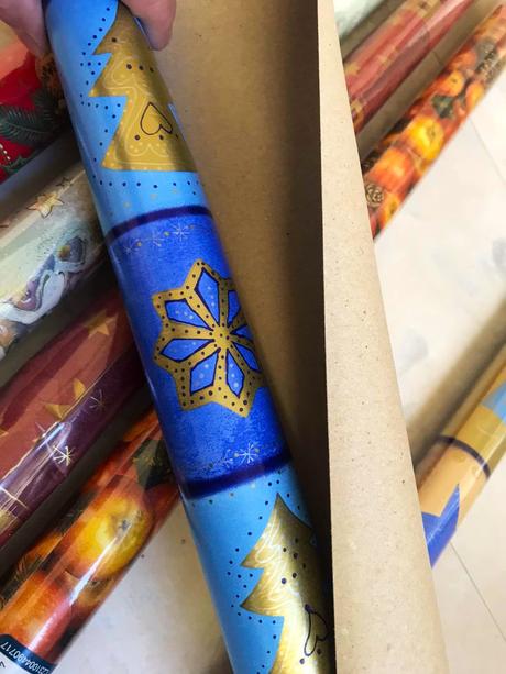 Darček.papier-vianočný motív 200 x 70 cm,