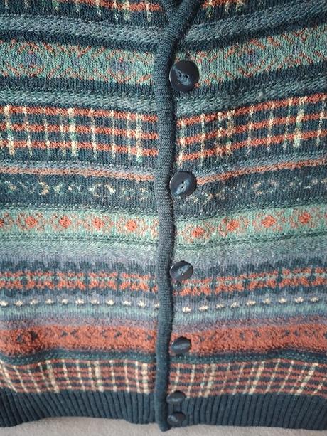 Pánsky sveter na gombíky, xl