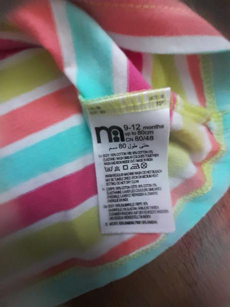 Tricko s dlhym rukavom mothercare vel.80, mothercare,80