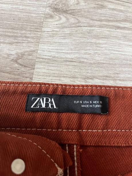 Rifľová sukňa, zara,s