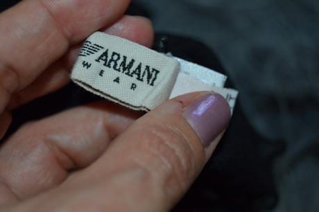Sieťovaný top (mesh top) emporio armani, veľ. m, armani,m