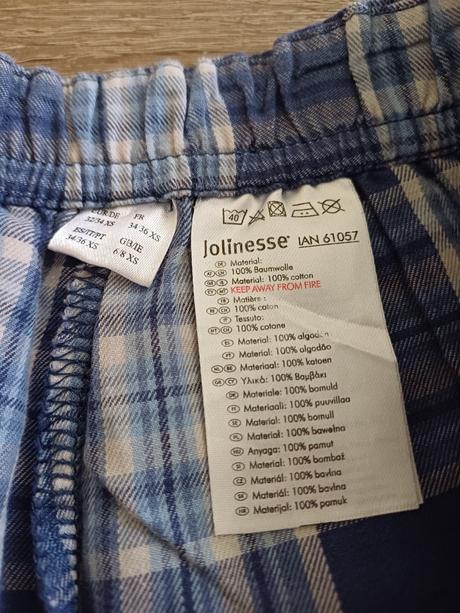 Pyžamové kraťasy, xs