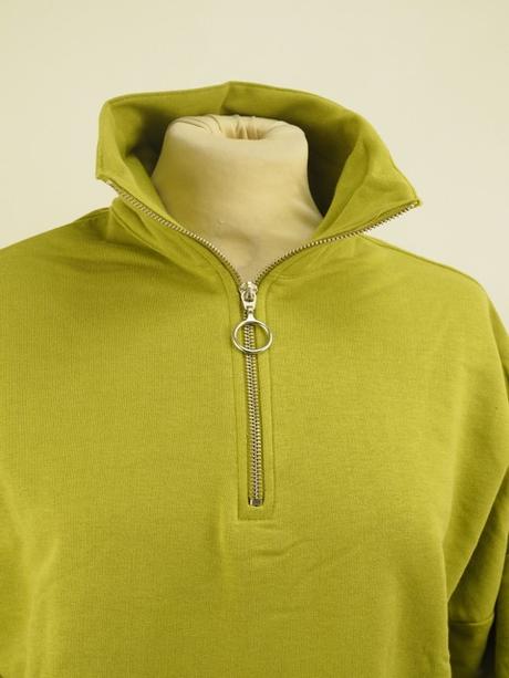 -mikinové so stojačikom šaty bonprix veľ. xs, bonprix,xs