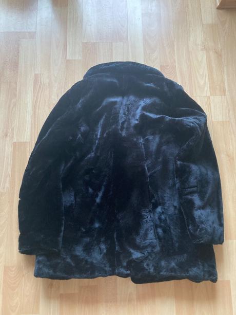 Kabát z umelej kožušiny, m