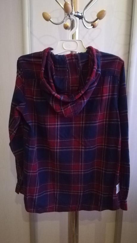 Košeľa s kapucňou, house,m