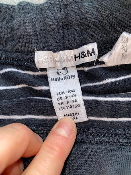 Sukňa hello kitty 104, h&m,104