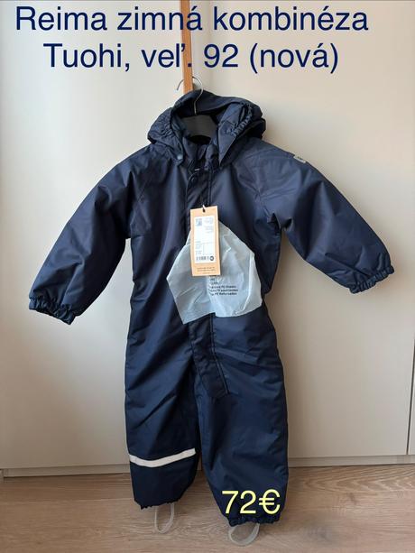 Reima zimná membránová kombinéza tuohi, veľ. 92, reima,92
