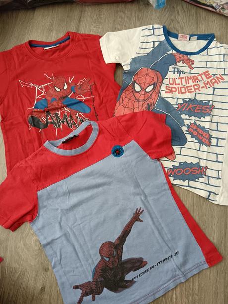 3ks spiderman tričká, marvel,134