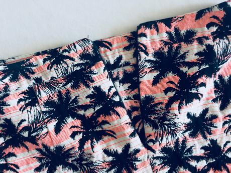 Topshop palmová sukňa vel.42/l, topshop,42 / l