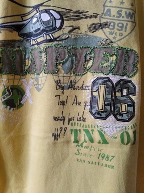 Tričko s helikoptérou, f&f,134