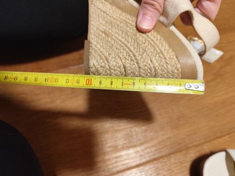 Sandálky na platforme, new look,37