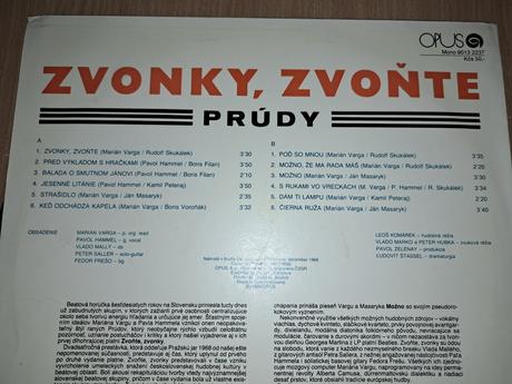 Prúdy zvonky, zvoňte, 