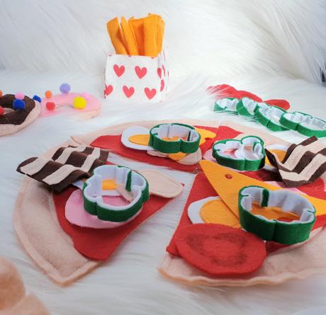 Šité jedlo na hranie,