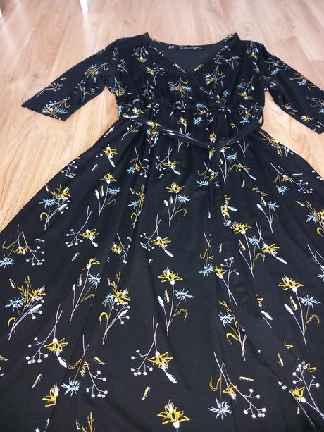 Maxi šaty s opaskom 40/42/m/l, bonprix,m