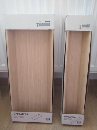 Ikea dreveny organizer, 