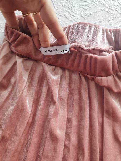 Skladana sukňa, h&m,128