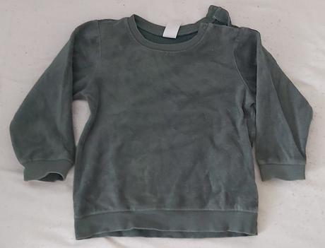 Mikina tmavo-zelená h&m 92, h&m,92
