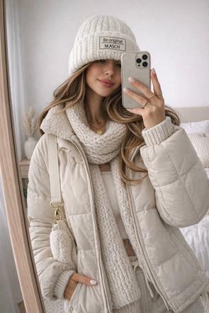 Pletená čiapka českej značky m.asch-be original, 