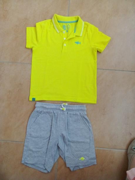 Súprava kraťasy + tričko, f&f,110