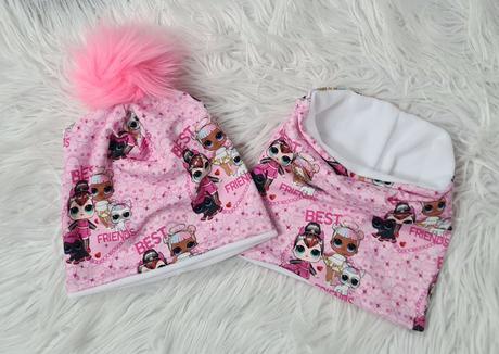 Dievčenský set čiapka + tunel, 44 / 46 / 48 / 52 / 54