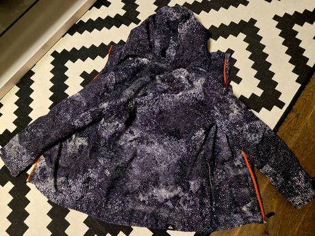 Krasna unisex lyziarska bunda zn.quiksilver 10r., quiksilver,140