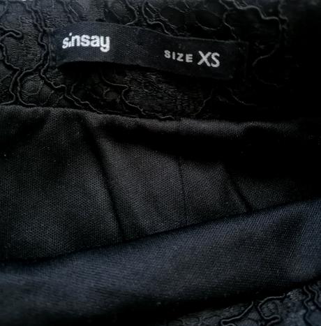 Sukienka sinsay č.xs, sinsay,xs