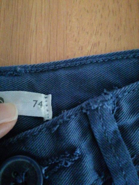 Dva ks nohavíc, next,74