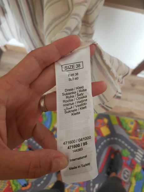 Letné šaty, orsay,38