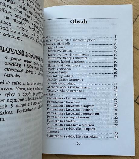 Sto receptů z ryb a plodů moře za 1eur,