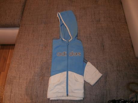 Mikina chlapcenska s kapucnou 4-5 rokov, adidas,110