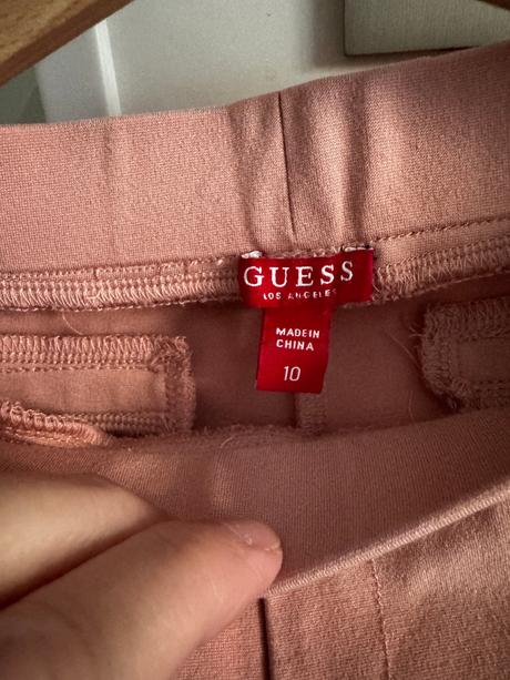 Štýlové staroružové nohavice guess s kamienkami, guess,140