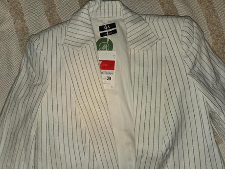 Ľanové sako veľ.xs, c&a,xs