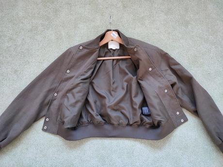 Ľanová bundička xs-s, h&m,xs