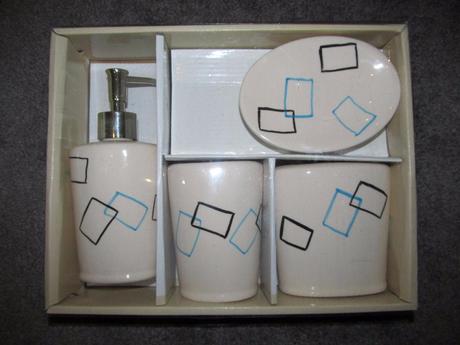 Keramická sada do kúpeľne, 