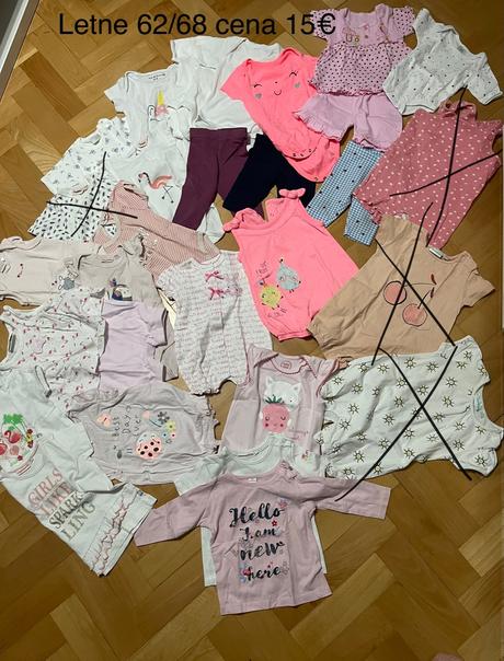 Balík letný 62/68, 50–62