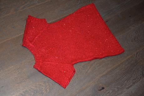 Prekrasne vianocne saticky s trblietkami  na 3-5r., evie angel,104